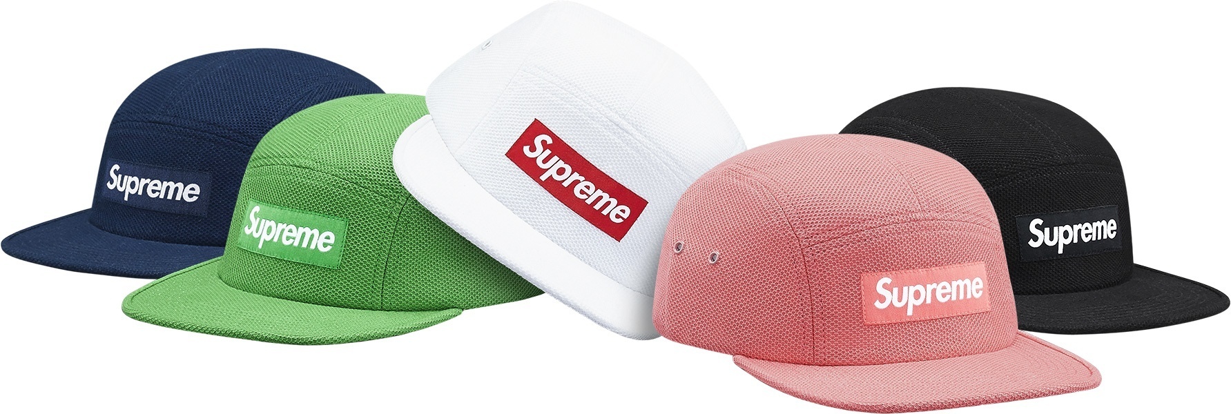 Pique Knit Camp Cap